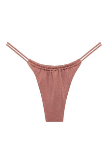 Brasil Bikini Bottom | Mauve Sparkle