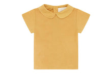 Organic Cotton Woven Collared Shirt | Mustard - Meyna Laxiflora Plant Dye