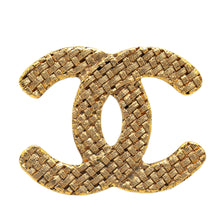 Chanel Pre-Owned Gold Plated CC Brooch | Women | Gold (V2)