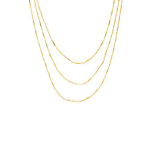  Solid Bar X Ball Chain Necklace - Adina's Jewels
