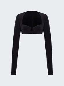 Women | THE NEW ARRIVALS ILKYAZ OZEL | Dia Top | Black Panther