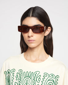 Unisex | Ruthie Bio-Plastic Visor Sunglasses | Turtle