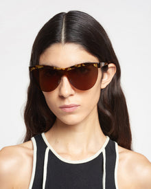 Unisex | Baya Bio-Plastic Sunglasses | Dark Amber