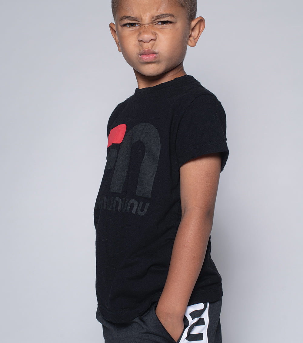 Kid | Fn T-Shirt | Black