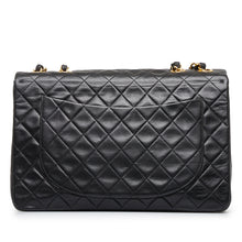 Chanel Pre-Owned Maxi XL Classic Lambskin Single Flap | Women | Black (V3)