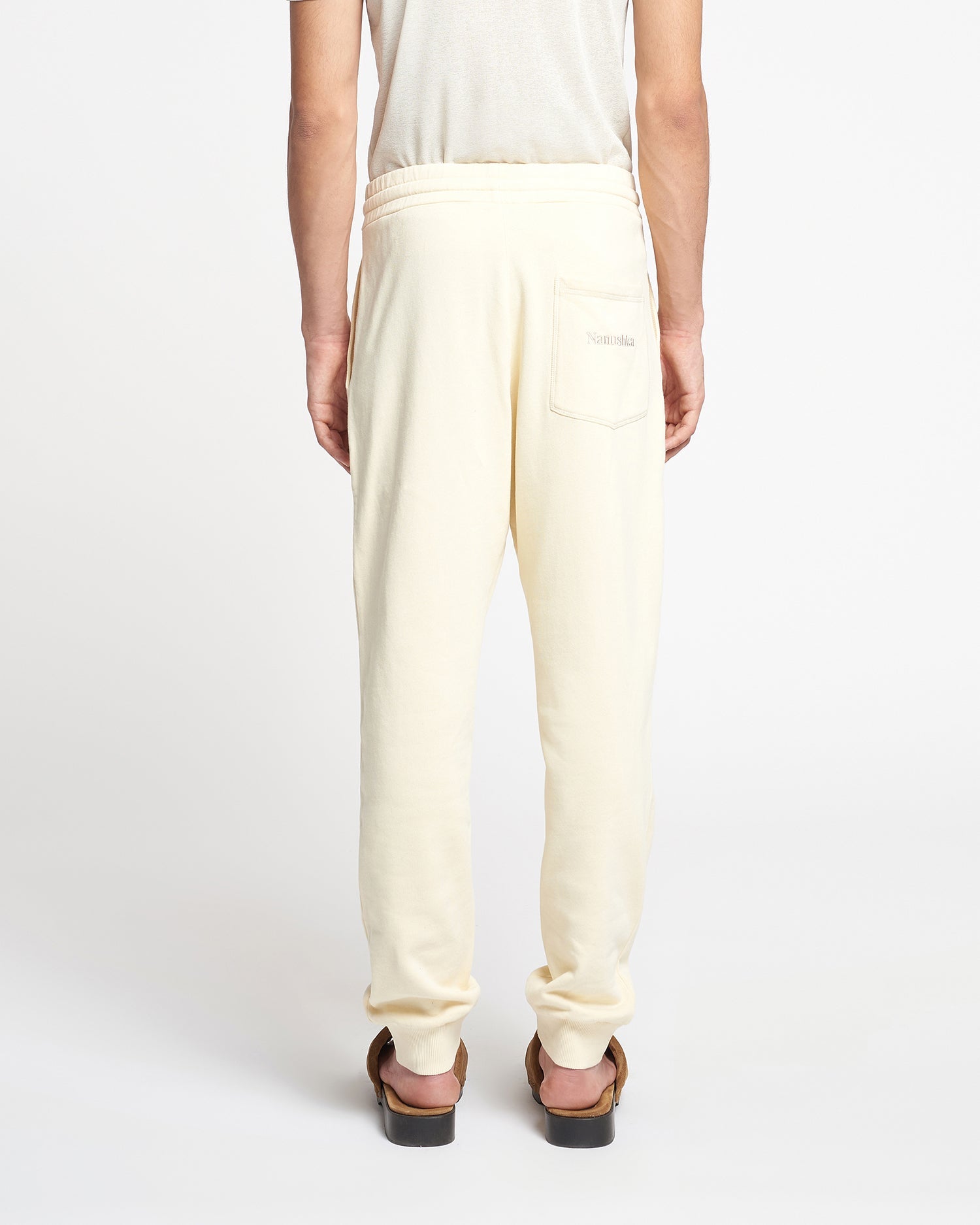 Mens | Shay Organically Grown Cotton Sweatpants | Creme