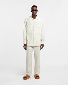 Mens | Damir Patch-Pocket Shirt | Creme