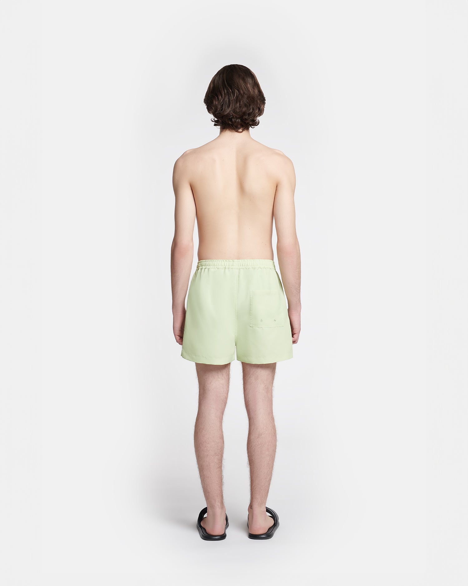 Mens | Amil Swim Shorts | Shadow Lime