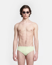 Mens | Finn Swim Briefs | Shadow Lime