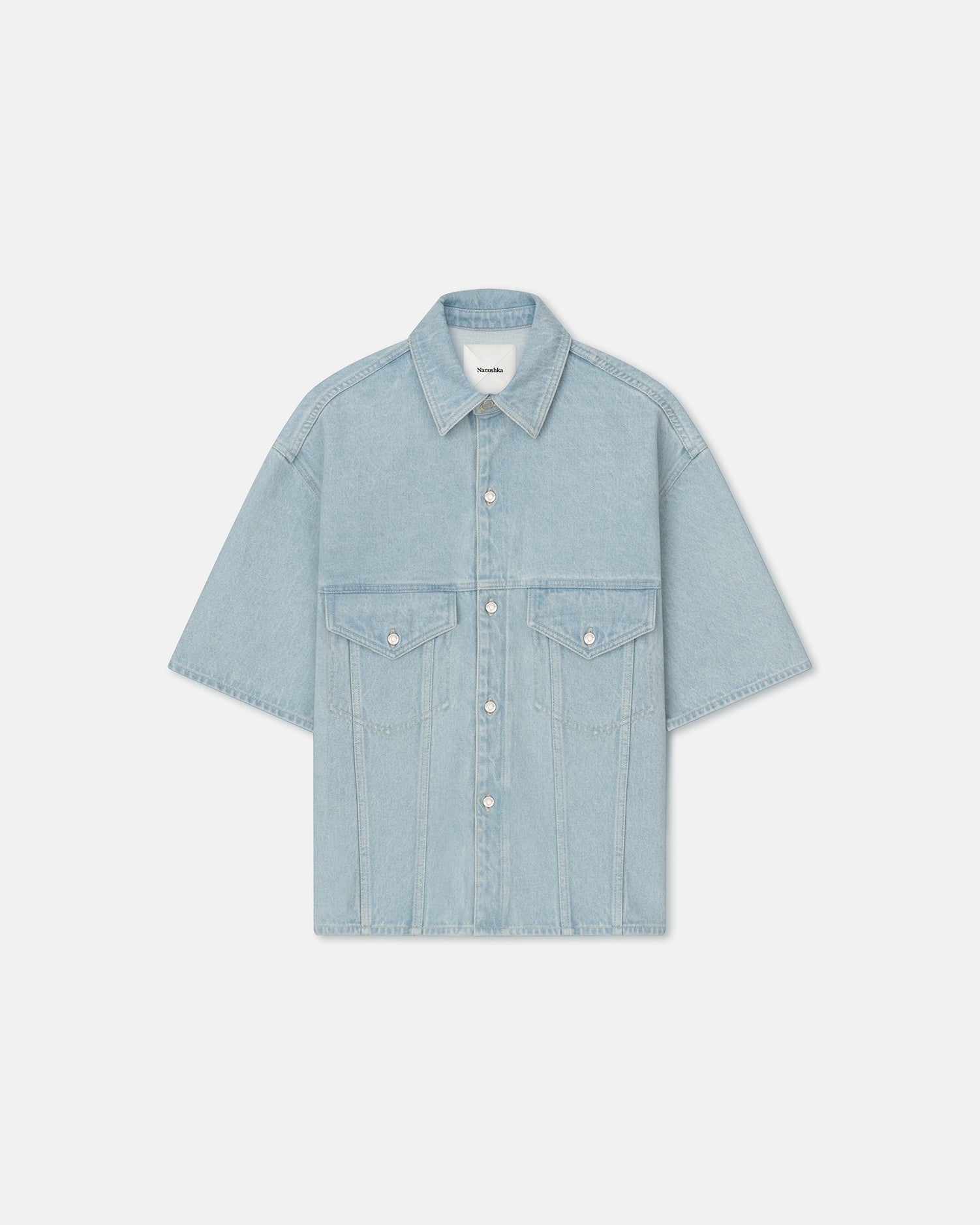 Mens | Jorge Denim Shirt | Sun Bleach