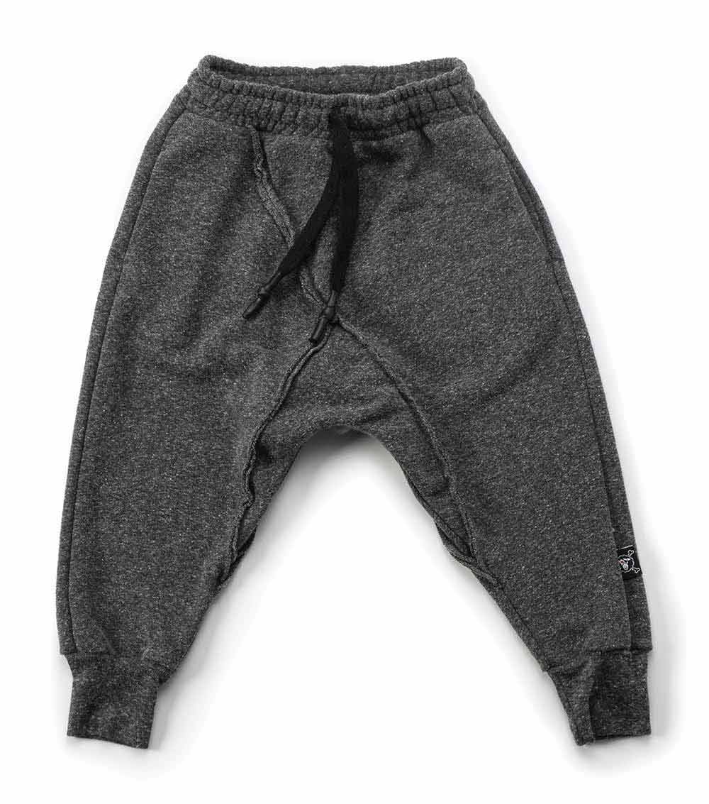 Kid | Raw Pants | Charcoal Grey