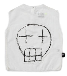Kid | Patched Voile Shirt | White
