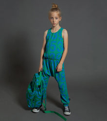 Kid | Numbered Romper | Green