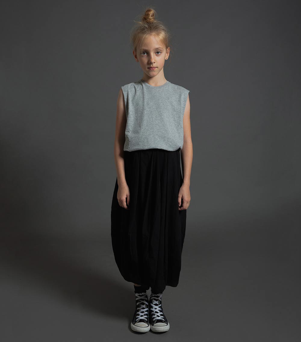 Kid | Feather Skirt | White