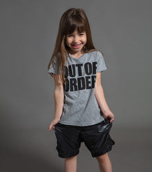 Kid | Out Of Order T-Shirt | Heather Grey
