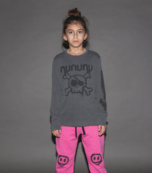 Kid | Sprayed Nununu Shirt | Vintage Grey