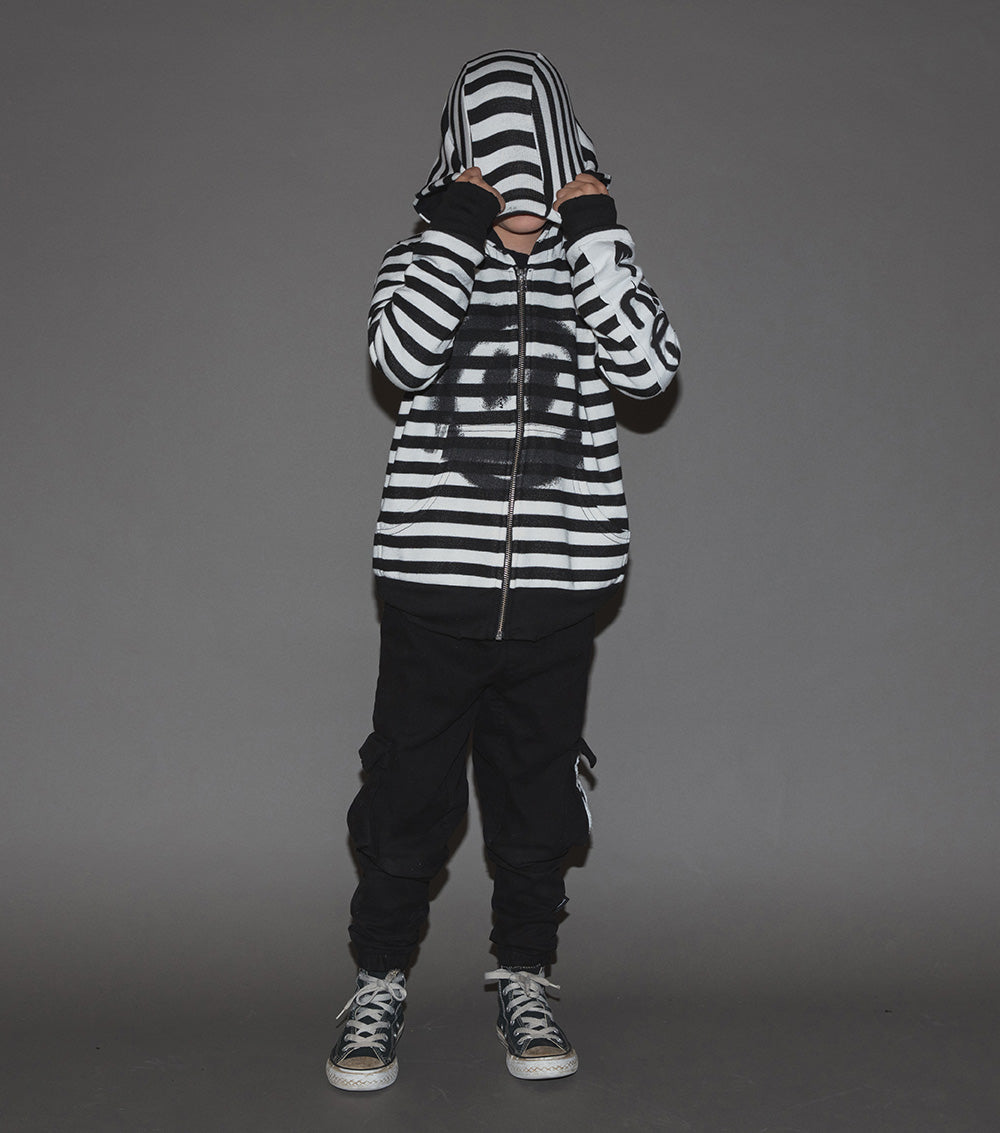 Kid | Patch Cargo Pants | Black