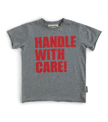 Kid | Handle W/Care T-Shirt | Dusty Heather Grey