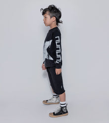 Kid | Solid Sweatshorts | Black