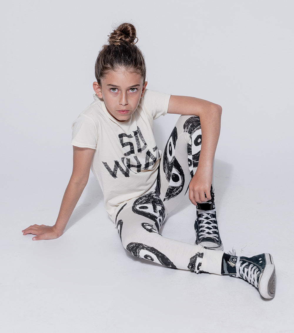 Kid | The Warriors Leggings | Blue
