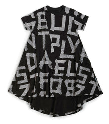Kid | 360 Masking Tape Dress | Black