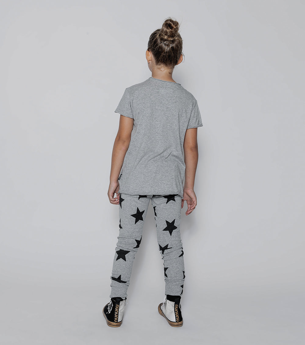 Kid | Bandaid Heart Patch T-Shirt | Heather Grey