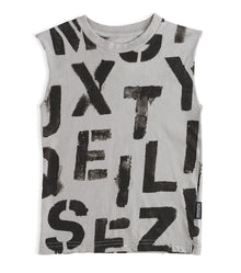 abc sleeveless shirt 12-18M
