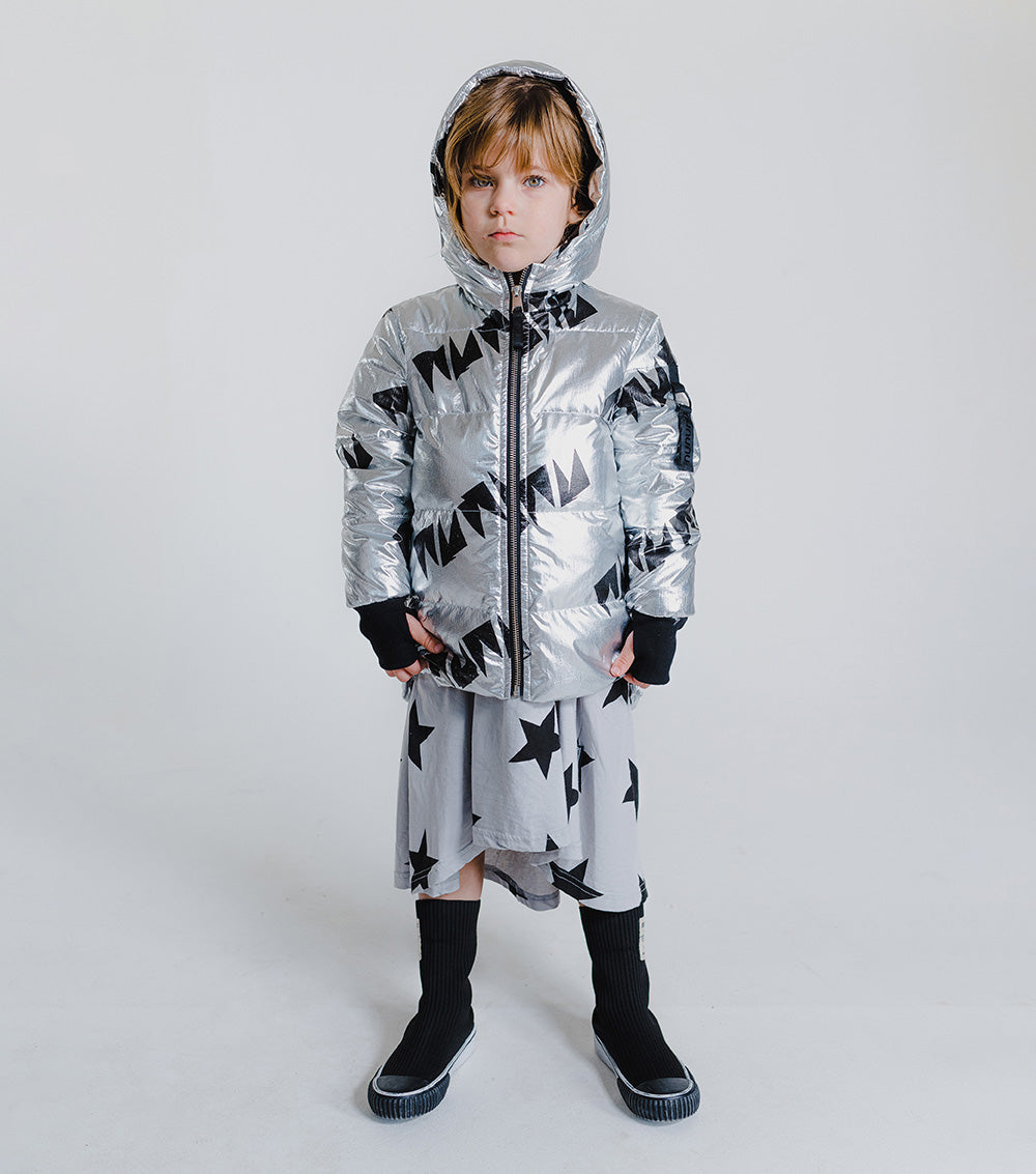 Kid | Nununu Down Coat | Silver