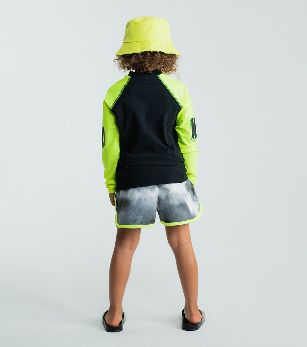 Kid | Surf'S Up Rashguard | Black