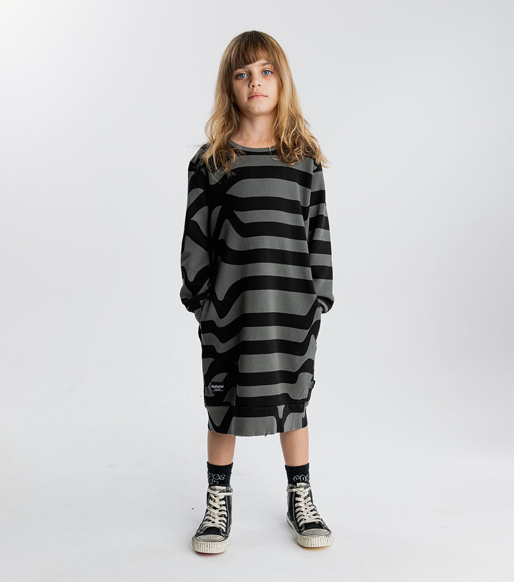 Kid | Road Web Dress | Graphite
