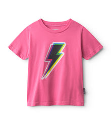Unisex | Dizzy Bolt T-Shirt | Hot Pink