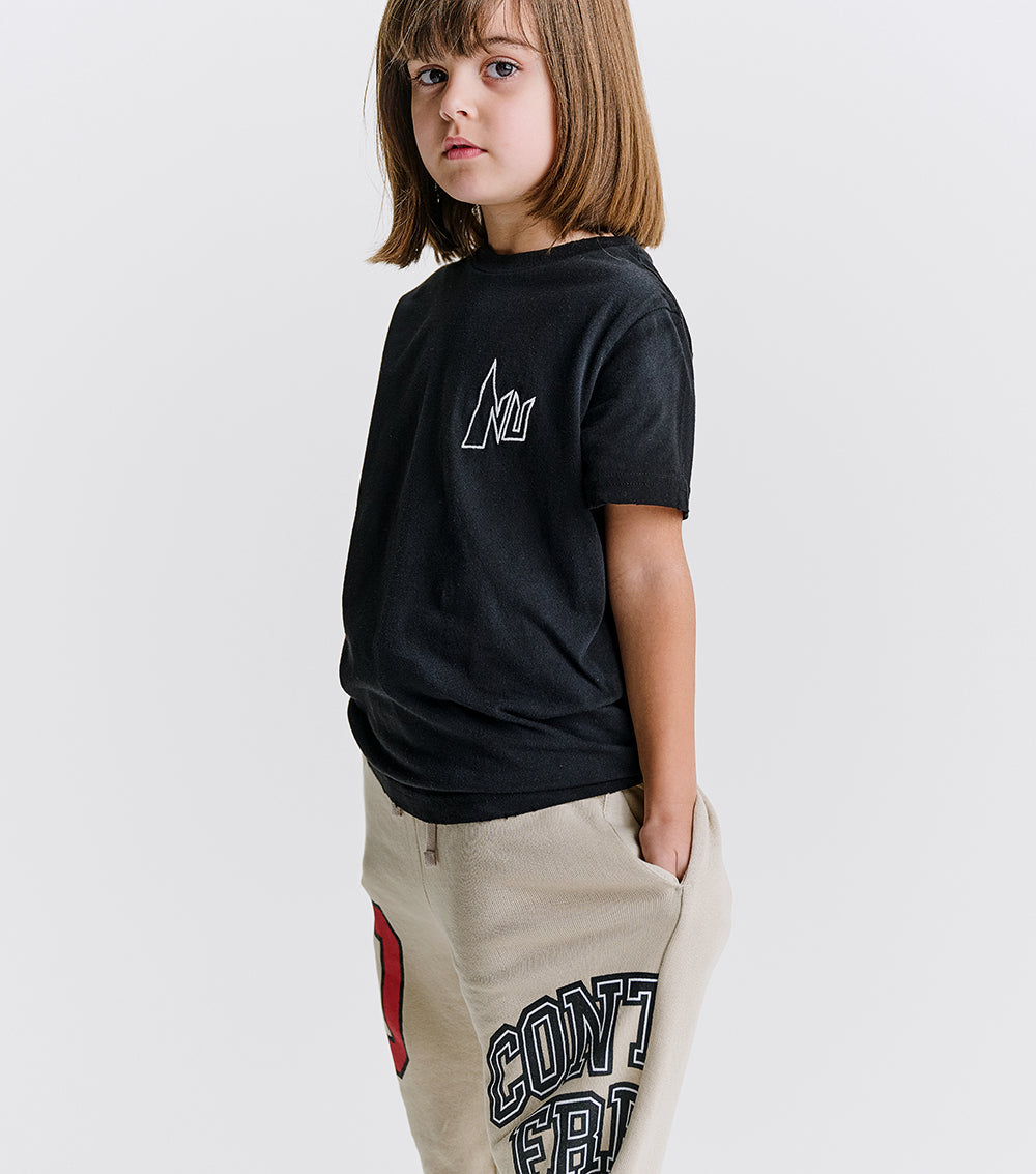 Unisex | Washed Nu T-Shirt | Black