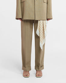 Womens | Biba Silk-Blend Tweed Pants | Wax Pf23