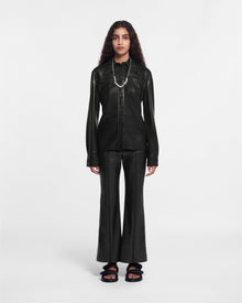 Womens | Jesca Saleokobor Alt-Leather Pants | Black