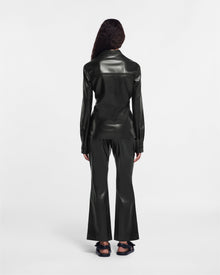 Womens | Jesca Saleokobor Alt-Leather Pants | Black