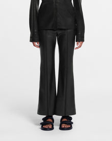 Womens | Jesca Saleokobor Alt-Leather Pants | Black