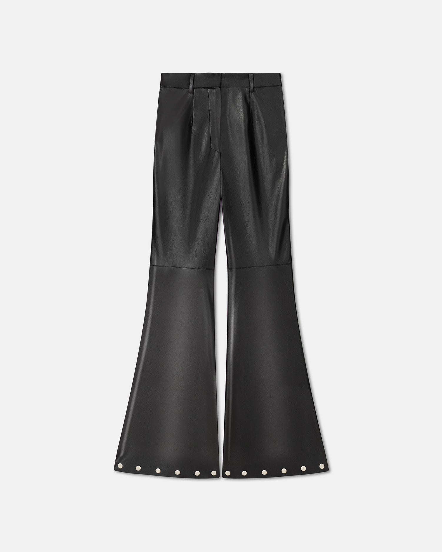 Womens | Maylee Studded Okobor Alt-Leather Pants | Black