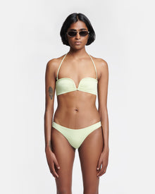 Womens | Merve Bikini Bottoms | Shadow Lime