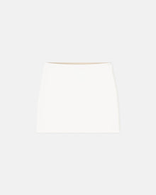 Womens | Briel Tailored Mini Skirt | Off White