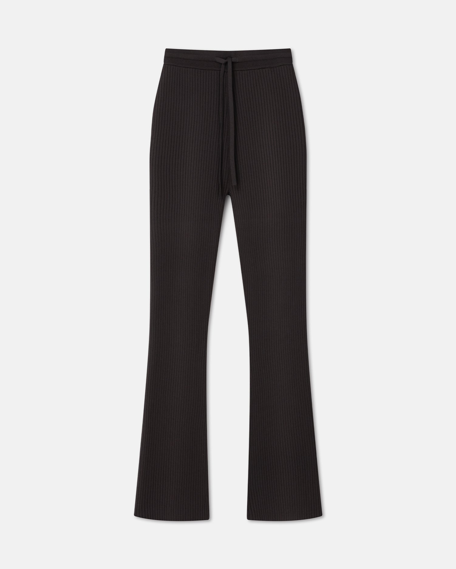 Womens | Cornelie Ribbed-Knit Pants | Dark Brown