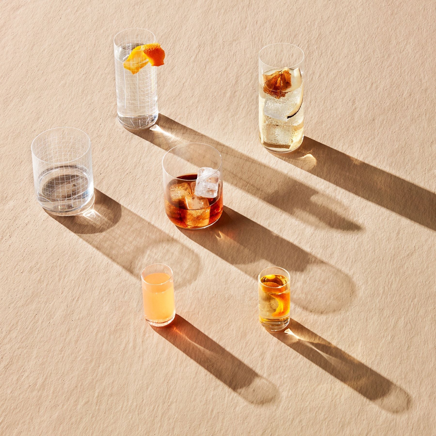Finesse Whisky Dof Glasses | Clear Crystal | Set of 4