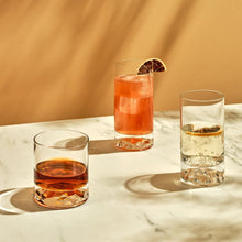 Club High Ball Glasses - Medium | Clear Crystal | Set of 4
