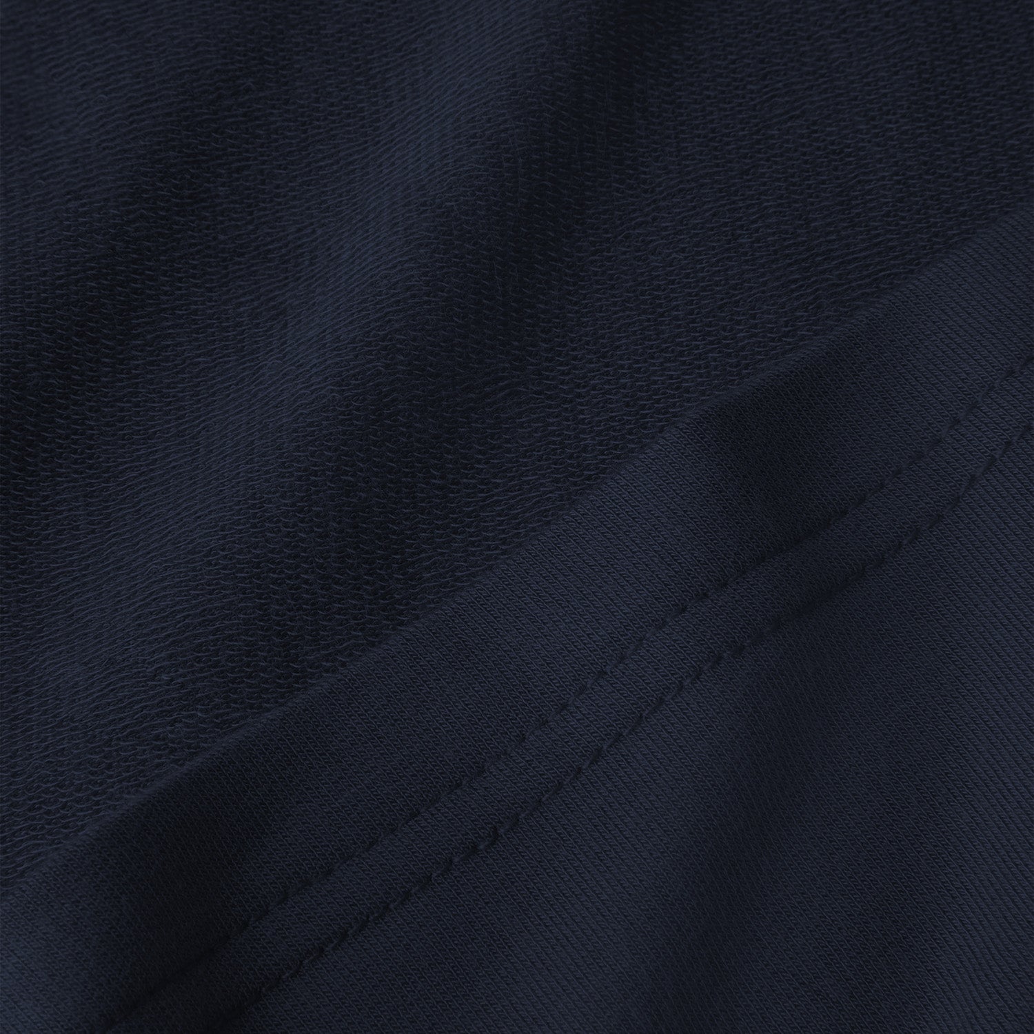 Ultra-Soft French Terry Long-Sleeve Tee | Navy