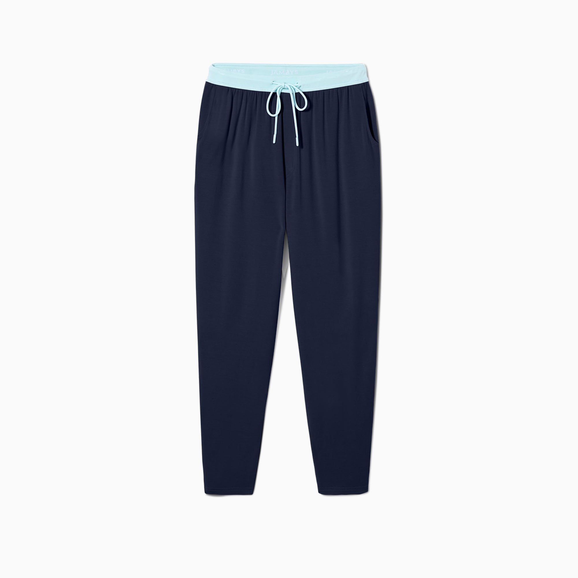Modal French Terry Lounge Pants | Navy/Mint