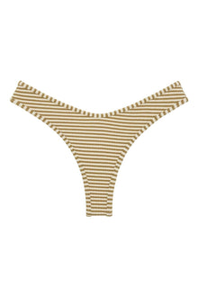 Added Coverage Lulu Bikini Bottom | Neutral Stripe