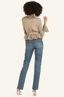 Noelle Blouse | Taupe