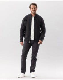 Nomad1942 | Men | Amsterdam Zip Sweater | Black