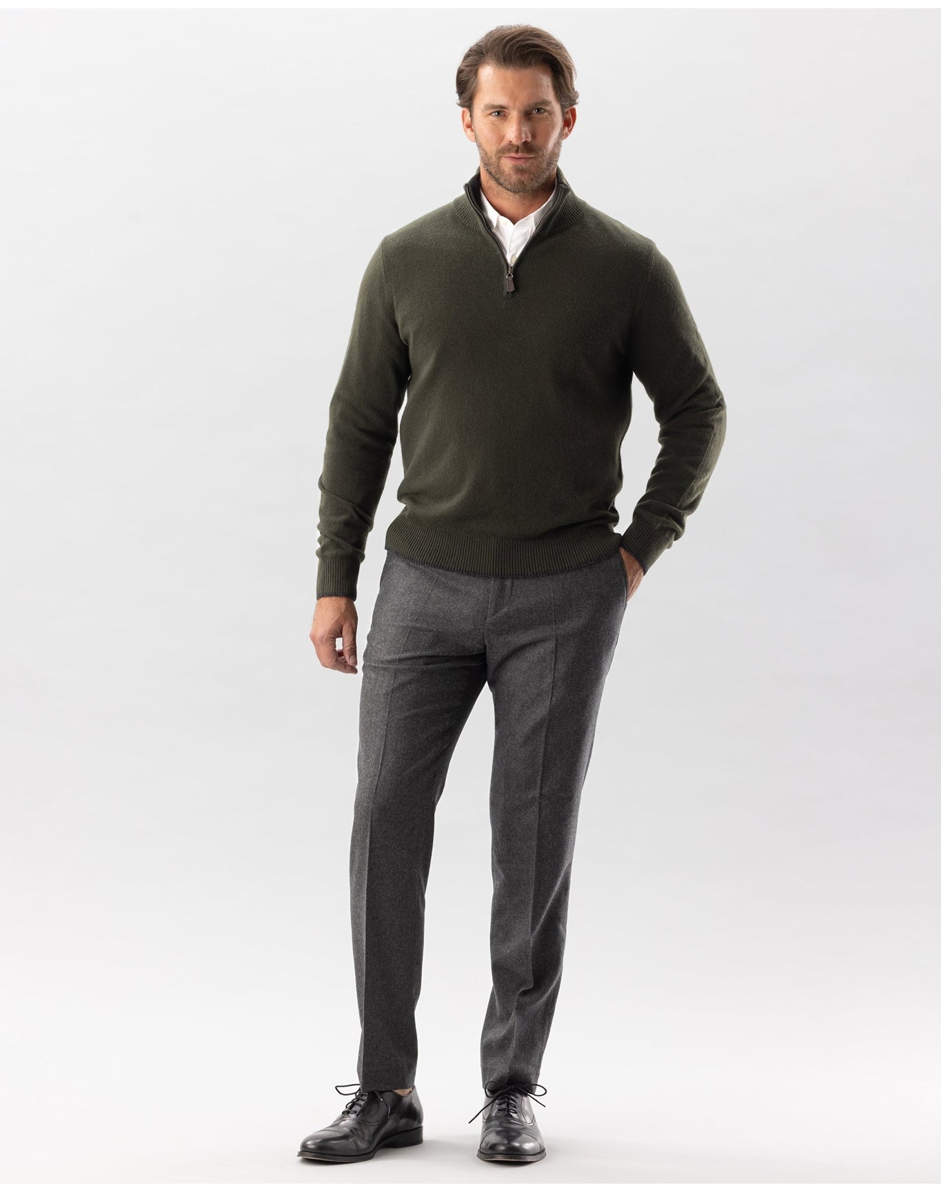 Nomad1942 | Men | Broadway Sweater | Olive