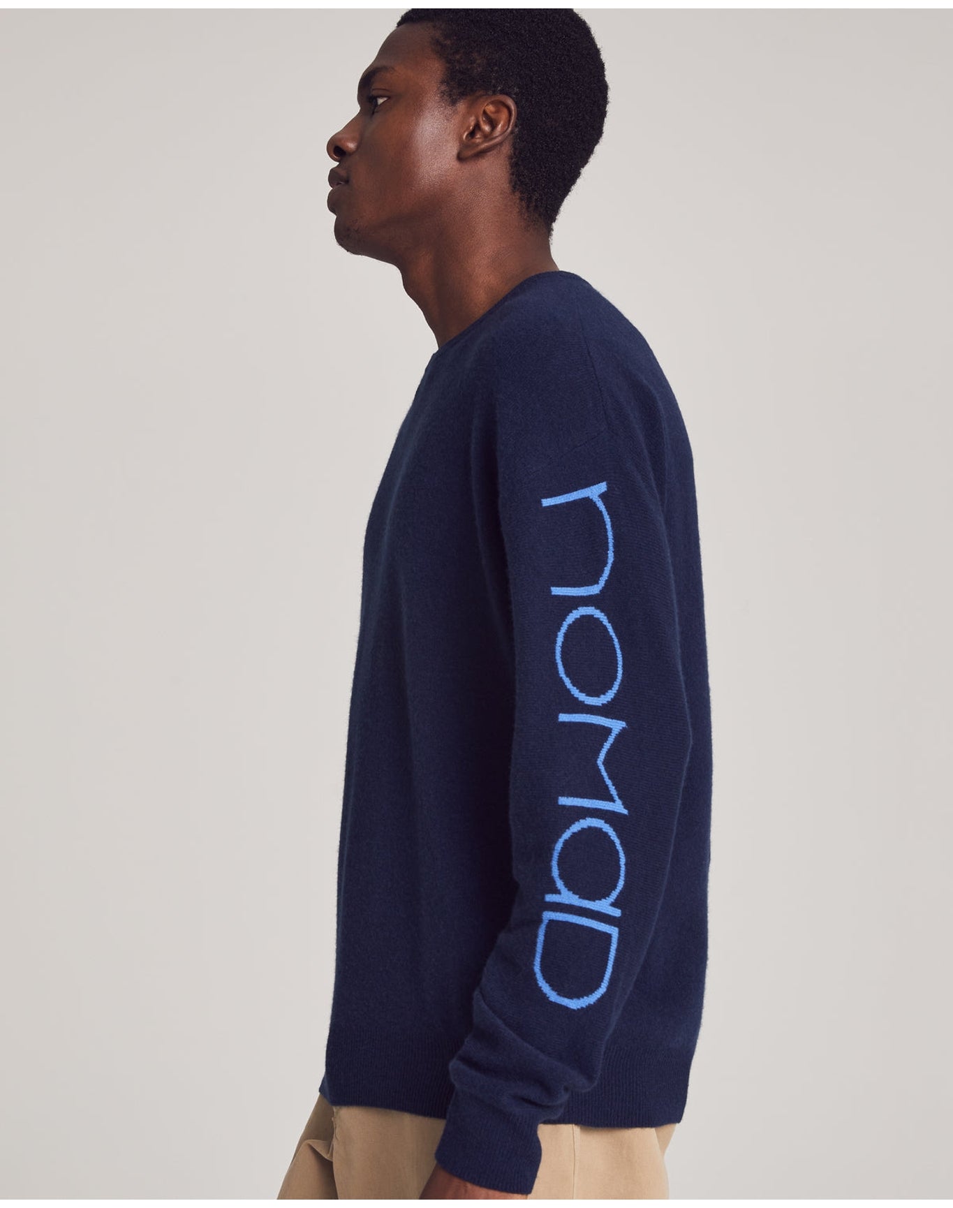 Nomad1942 | Men | Dawson Intarsia Crew | Midnight