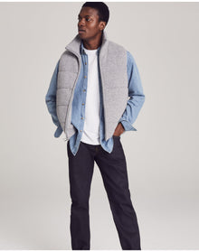 Nomad1942 | Men | Fordham Quilted Vest | Cobblestone